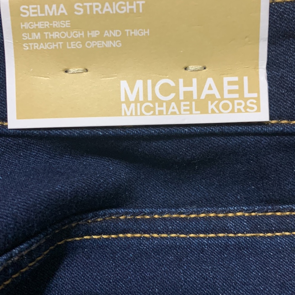 🆕MICHAEL Michael Kors Selma Straight Jeans - Picture 6 of 14